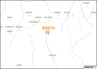 map of Bikutu