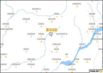 map of Bikwo