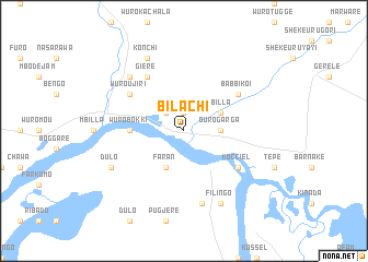 map of Bilachi