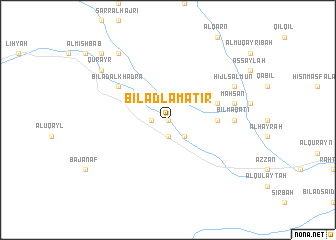 map of Bilād Lamāţir