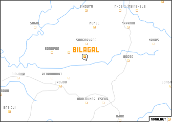 map of Bilagal