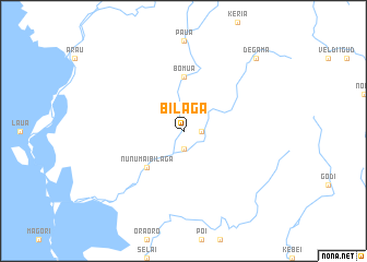 map of Bilaga