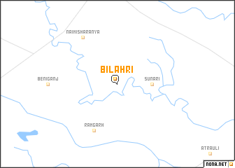 map of Bilahri