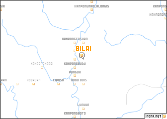 map of Bilai