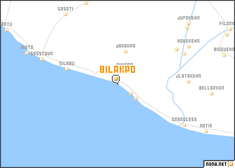 map of Bilakpo