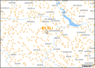 map of Bilali