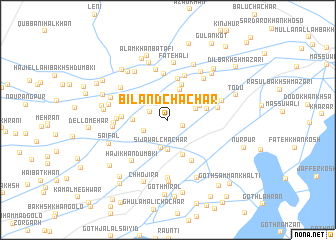 map of Biland Chāchar