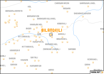 map of Biland Kili