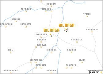 map of Bilanga