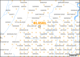 map of Bīlāsail