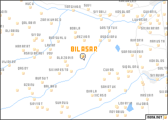 map of Bilǝsǝr