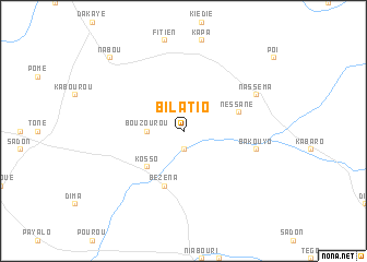 map of Bilatio