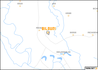 map of Bilauri