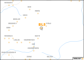 map of Bila