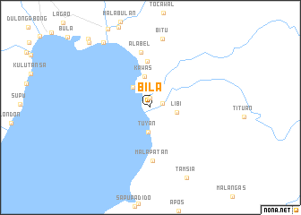 map of Bila