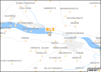 map of Bila