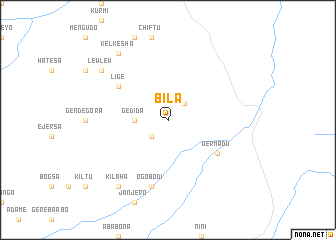 map of Bīla