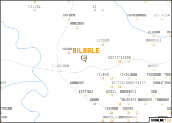 map of Bilbalé