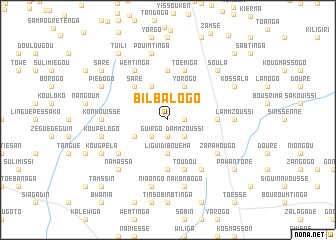 map of Bilbalogo