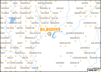 map of Bil Bhonra