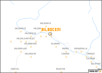 map of Bilboceni