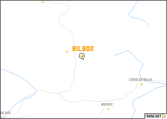 map of Bilbor