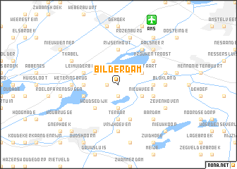 map of Bilderdam