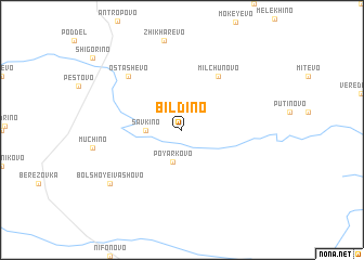 map of Bildino