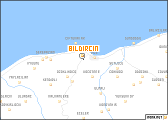 map of Bıldırcın