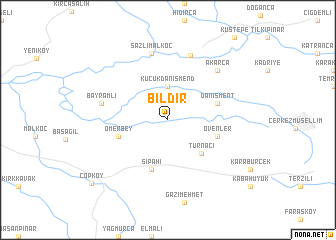 map of Bıldır