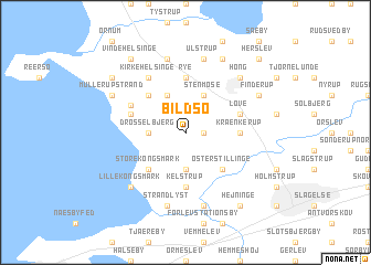 map of Bildsø