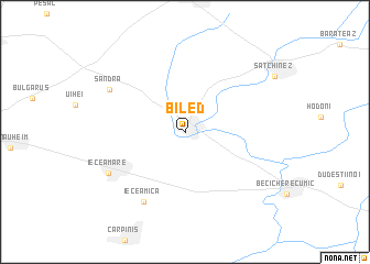 map of Biled