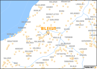 map of Bilekun