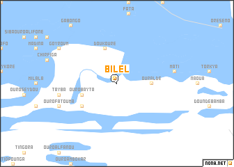 map of Bilèl
