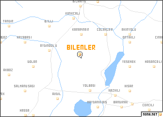 map of Bilenler