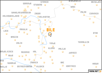 map of (( Bile ))