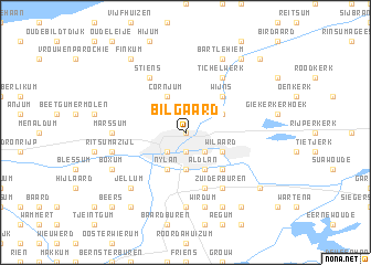 map of Bilgaard
