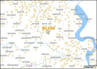 map of Bilgāh