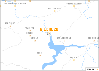 map of Bilgalzu