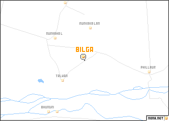 map of Bilga