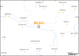 map of Bilgili