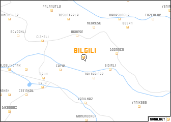 map of Bilgili
