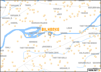 map of Bilharke