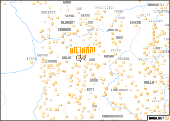 map of Biliāni