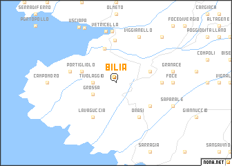 map of Bilia