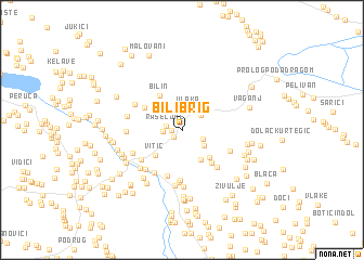 map of Bili Brig