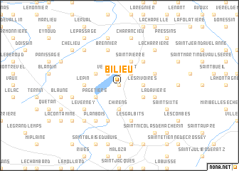 map of Bilieu