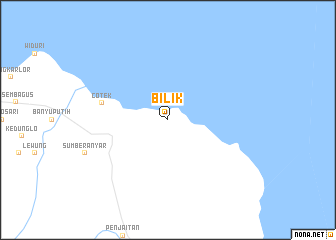 map of Bilik