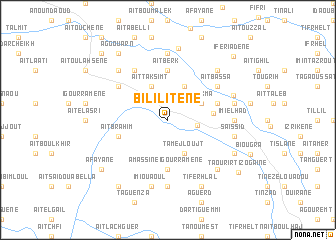 map of Bililitene