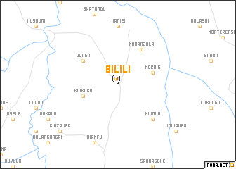 map of Bilili